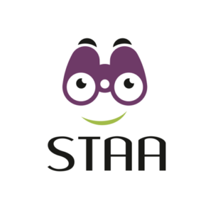 STAA Logo mit weißem Rahmen